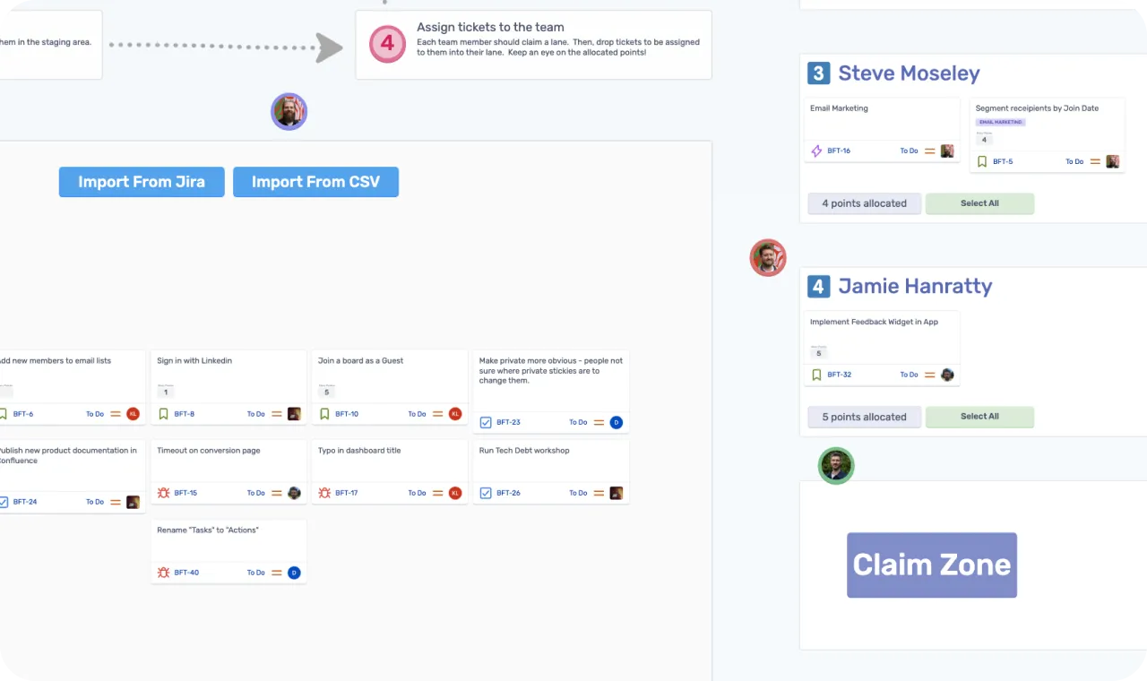 Save time with our automated estimation & planning templates