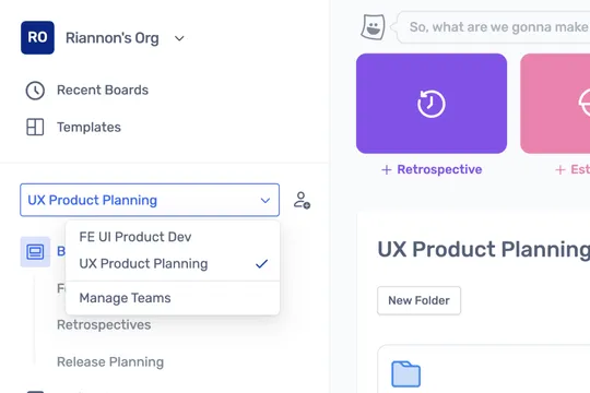 Shareable Team Spaces
